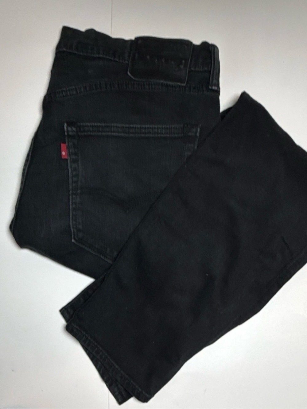 Levi's 512 Vintage Black Slim Men's Denim Jeans 36x32